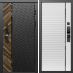Входная дверь Termo-Door Смарт Браш - Порте white