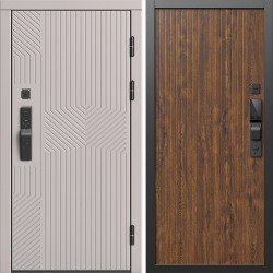 Входная дверь Termo-Door Смарт Эклипс Капучино - Флэт Дуб