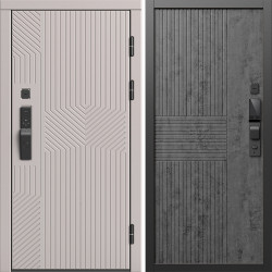 Входная дверь Termo-Door Смарт Эклипс Капучино - Мастино Бетон темный