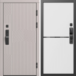 Входная дверь Termo-Door Смарт Эклипс Капучино - Нео White