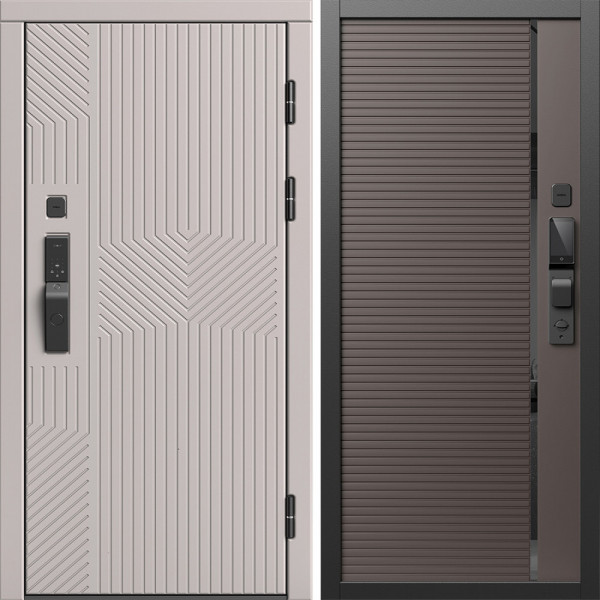 Входная дверь Termo-Door Смарт Эклипс Капучино - Порте Шоколад