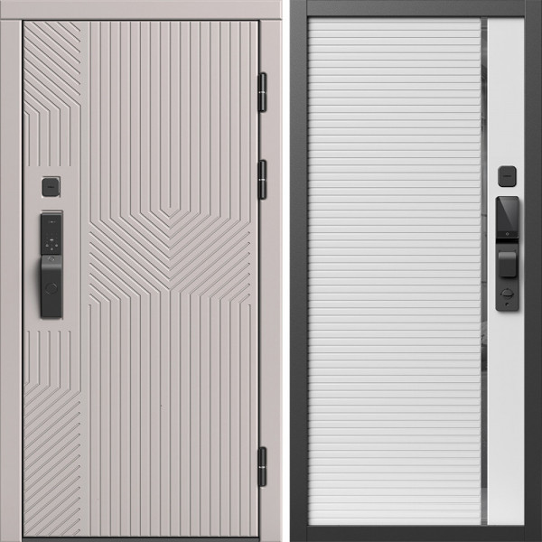 Входная дверь Termo-Door Смарт Эклипс Капучино - Порте white
