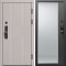 Входная дверь Termo-Door Смарт Эклипс Капучино - Зеркало Фацет Черный кварц+тонировка серая