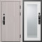 Входная дверь Termo-Door Смарт Эклипс Капучино - Зеркало Триумф Белый софт