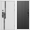 Входная дверь Termo-Door Смарт Флекс Вайт - Флэт Черный кварц