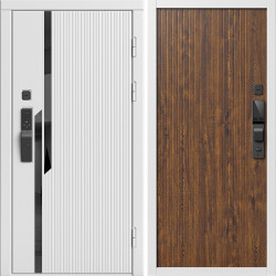 Входная дверь Termo-Door Смарт Флекс Вайт - Флэт Дуб
