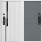 Входная дверь Termo-Door Смарт Флекс Вайт - Горизонт Grey софт