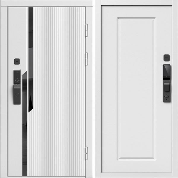 Входная дверь Termo-Door Смарт Флекс Вайт - Гранд Белый софт