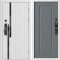 Входная дверь Termo-Door Смарт Флекс Вайт - Гранд Grey софт