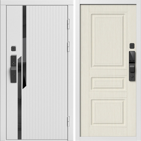 Входная дверь Termo-Door Смарт Флекс Вайт - Классика лиственница