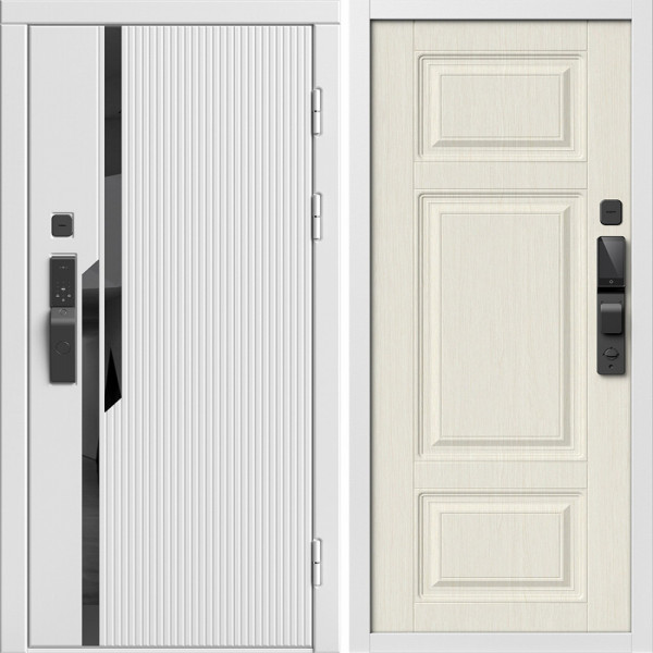 Входная дверь Termo-Door Смарт Флекс Вайт - Лион Лиственница