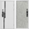 Входная дверь Termo-Door Смарт Флекс Вайт - Лучи бетон светлый