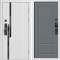 Входная дверь Termo-Door Смарт Флекс Вайт - Марсель Grey софт