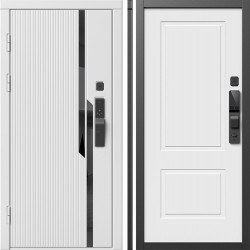 Входная дверь Termo-Door Смарт Флекс Вайт - Нео Классика Белый Софт