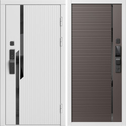 Входная дверь Termo-Door Смарт Флекс Вайт - Порте Шоколад