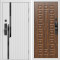 Входная дверь Termo-Door Смарт Флекс Вайт - Престиж дуб