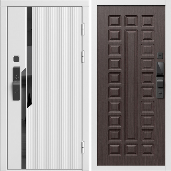 Входная дверь Termo-Door Смарт Флекс Вайт - Престиж венге