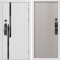 Входная дверь Termo-Door Смарт Флекс Вайт - Страйп Капучино