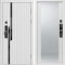 Входная дверь Termo-Door Смарт Флекс Вайт - Зеркало белый софт