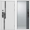 Входная дверь Termo-Door Смарт Флекс Вайт - Зеркало Фацет Grey софт