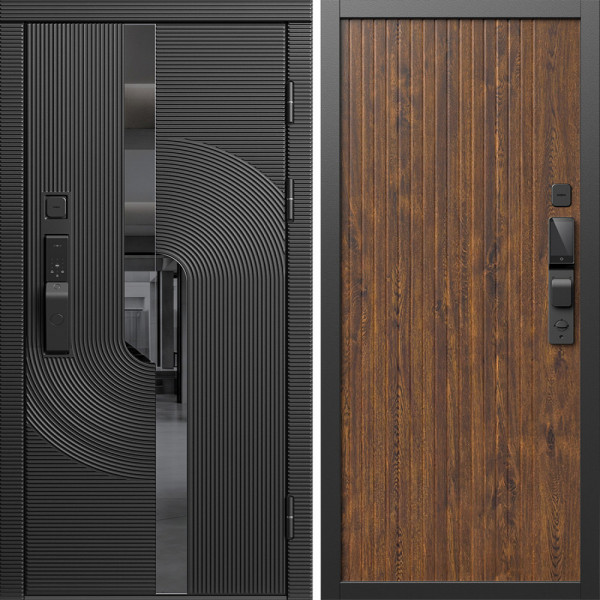 Входная дверь Termo-Door Смарт Фрост - Флэт Дуб