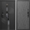Входная дверь Termo-Door Смарт Фрост - Горизонт бетон темный