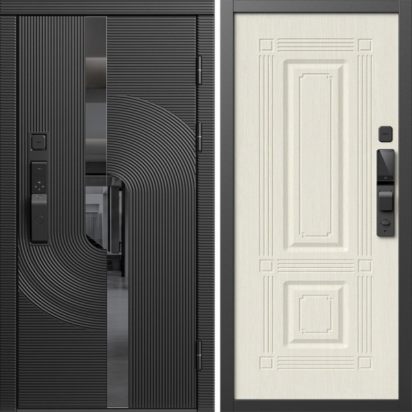 Входная дверь Termo-Door Смарт Фрост - Мадрид Лиственница
