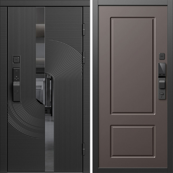 Входная дверь Termo-Door Смарт Фрост - Марсель Шоколад