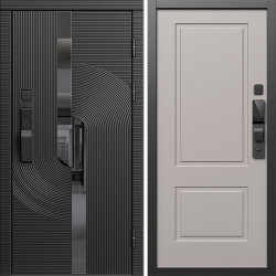 Входная дверь Termo-Door Смарт Фрост - Нео Классика Капучино