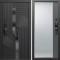 Входная дверь Termo-Door Смарт Фрост - Зеркало Фацет Grey софт