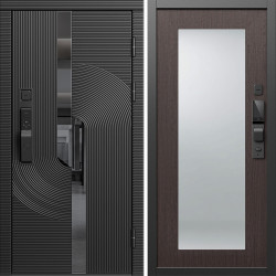 Входная дверь Termo-Door Смарт Фрост - Зеркало Триумф венге
