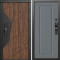 Входная дверь Termo-Door Смарт Геометрия - Гранд Grey софт