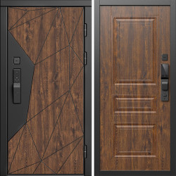 Входная дверь Termo-Door Смарт Геометрия - Классика дуб