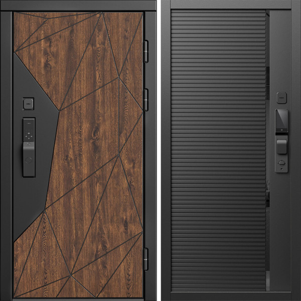 Входная дверь Termo-Door Смарт Геометрия - Порте black