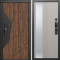 Входная дверь Termo-Door Смарт Геометрия - Зеркало Люмис Капучино