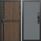 Входная дверь Termo-Door Смарт Граунд Дуб - Горизонт Grey софт