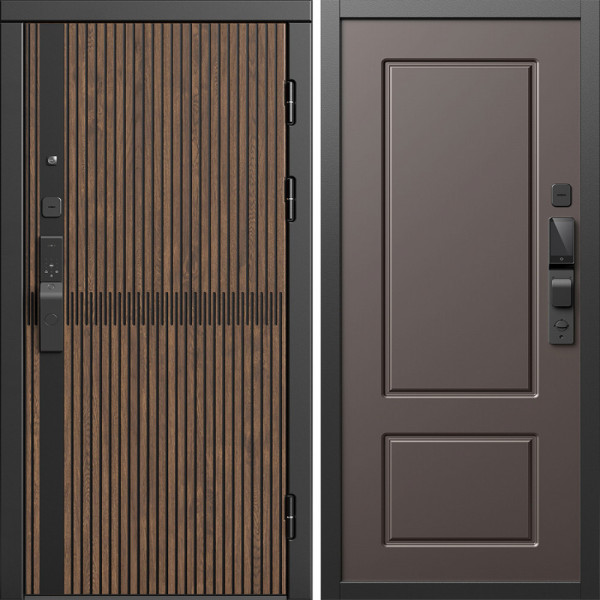 Входная дверь Termo-Door Смарт Граунд Дуб - Марсель Шоколад