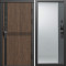 Входная дверь Termo-Door Смарт Граунд Дуб - Зеркало Фацет Grey софт