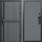 Входная дверь Termo-Door Смарт Граунд Серая Патина - Горизонт Grey софт