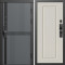 Входная дверь Termo-Door Смарт Граунд Серая Патина - Гранд Слоновая кость