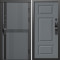 Входная дверь Termo-Door Смарт Граунд Серая Патина - Лион Grey софт