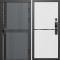 Входная дверь Termo-Door Смарт Граунд Серая Патина - Нео White