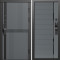 Входная дверь Termo-Door Смарт Граунд Серая Патина - Порте Grey софт