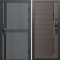 Входная дверь Termo-Door Смарт Граунд Серая Патина - Порте Шоколад