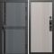 Входная дверь Termo-Door Смарт Граунд Серая Патина - Страйп Капучино