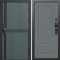 Входная дверь Termo-Door Смарт Граунд Велютто Верде - Марсель Grey софт