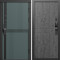 Входная дверь Termo-Door Смарт Граунд Велютто Верде - Мастино Бетон темный