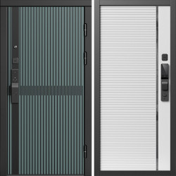 Входная дверь Termo-Door Смарт Граунд Велютто Верде - Порте white