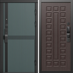 Входная дверь Termo-Door Смарт Граунд Велютто Верде - Престиж венге