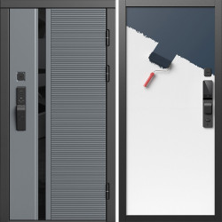 Входная дверь Termo-Door Смарт Каскад - Гладкая Панель Под Покраску (грунт)